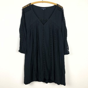 black hippie dress