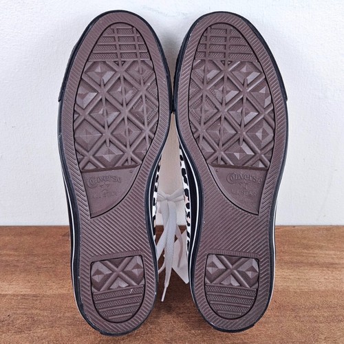 Scarpe da ginnastica Converse All Star basse leopardate/arancione/giallo, M 9,5 W 11, nuove con etichette - Foto 7 di 7