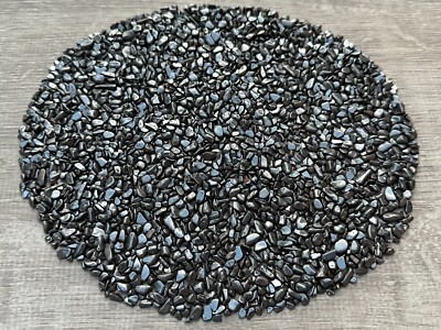 Grade A++ Hematite Semi Tumbled Gemstone Mini Chips 3 - 7 mm,Wholesale Bulk Lot