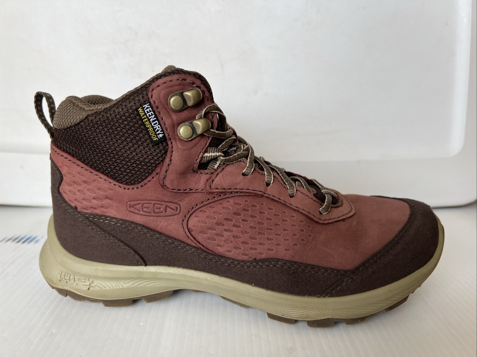 Stivali KEEN Terradora Explorer Mid Donna 6 Rosso Andorra Impermeabili 1027925