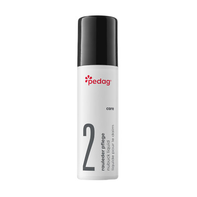Pedag Suede Color Restorer revives the color, keeps leather soft and flexible