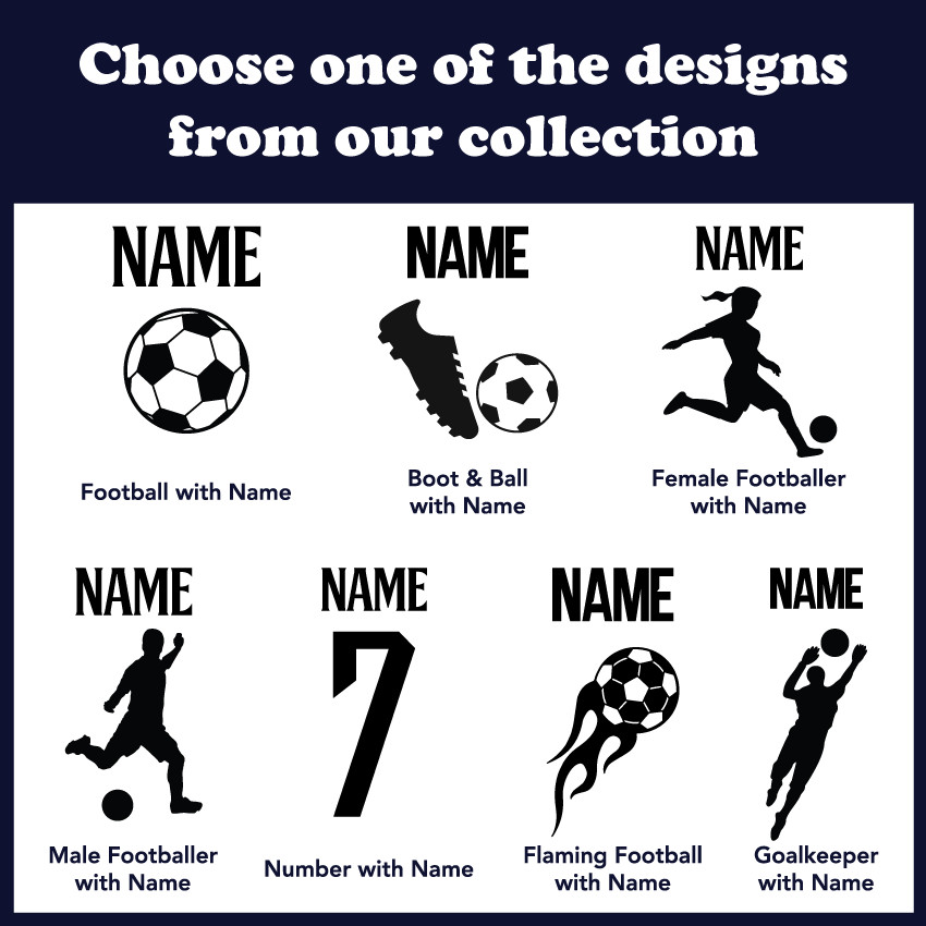 Personalised Football Holdall Kids School Boys Girls PE Sports Gym Shoe Kit Bag image 2