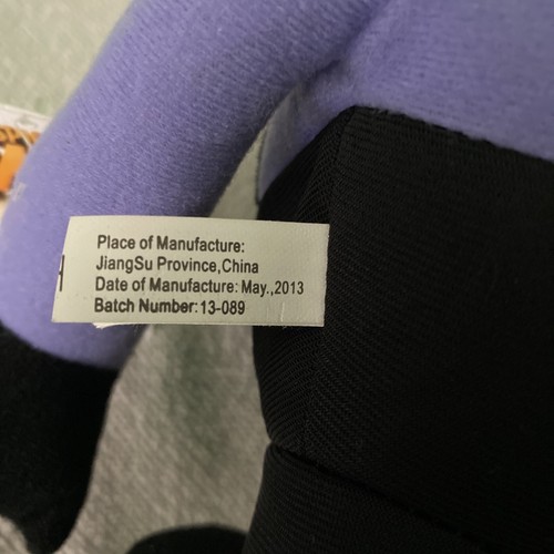 Licensed 2013 Despicable Me 2 Evil Purple Minion Plush Toy Factory 17” W/Tag - Picture 8 of 11