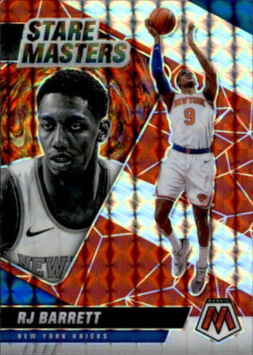 2020-21 Panini Mosaic Stare Masters RJ Barrett #24 Red Mosaic