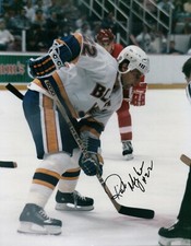 Rick Meagher Signed Hockey Photo 8x10