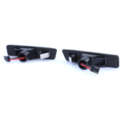 LED Seitenblinker Schwarz Smoke Paar passend für BMW 3er E36 96-00 X5 E53 00-07 - Picture 8 of 9