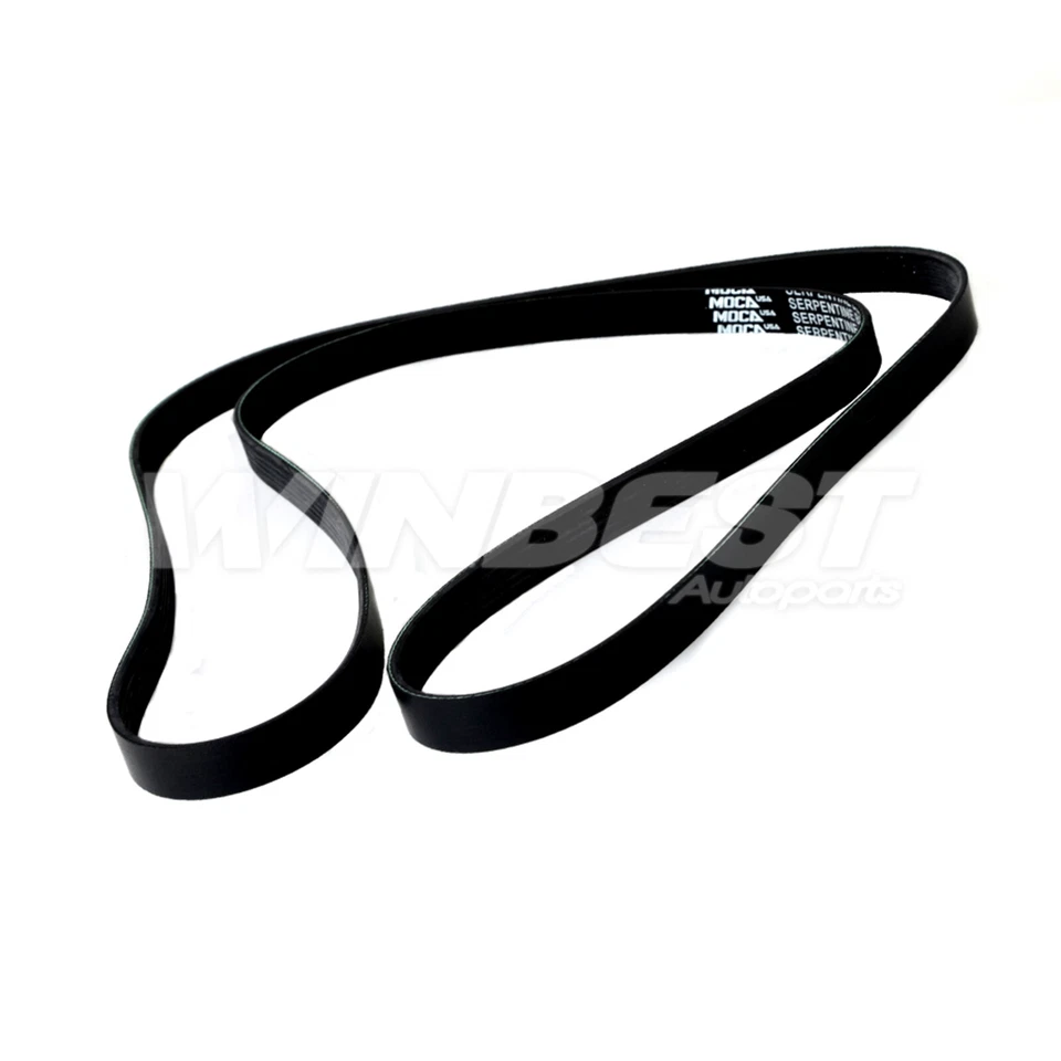 Serpentine Belt Tensioner Pulley Kit For Dodge Dakota Durango RAM 1500 2500 New - Image 2 of 4