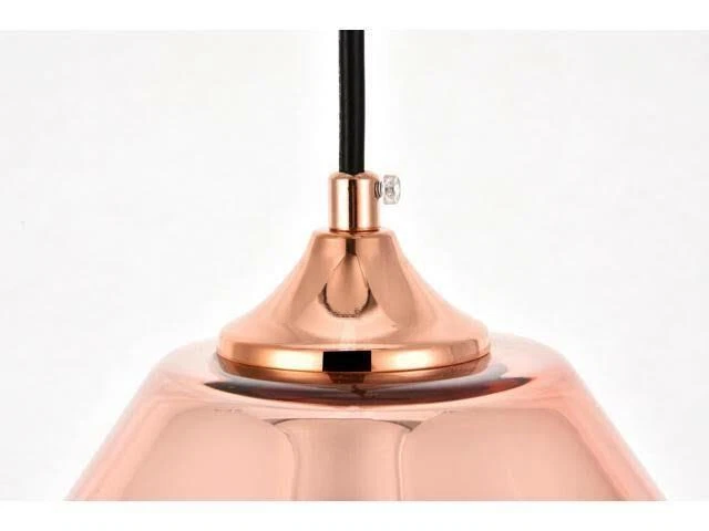 Living District LDPD201 1 Light 9 inch Copper Reflection Pendant Ceiling Light - Image 4 of 4