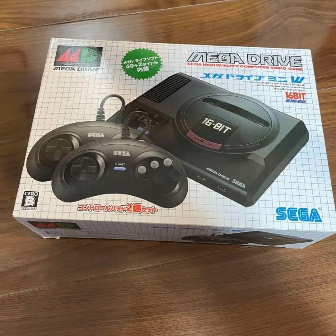 SEGA - 【USED】SEGA メガドライブミニW SEGA Mega Drive Mini W 30th Anniversary Reprint Game Console