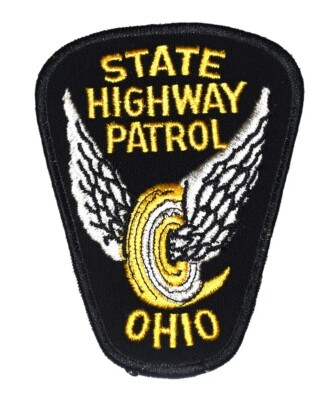 OHIO STATE HIGHWAY PATROL – WINGED WHEEL – OH Sheriff Police Patch | eBay