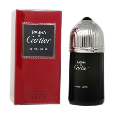 CARTIER PASHA DE CARTIER EDITION NOIRE EAU DE TOILETTE SPRAY 100 ML/3.3 FL.OZ.