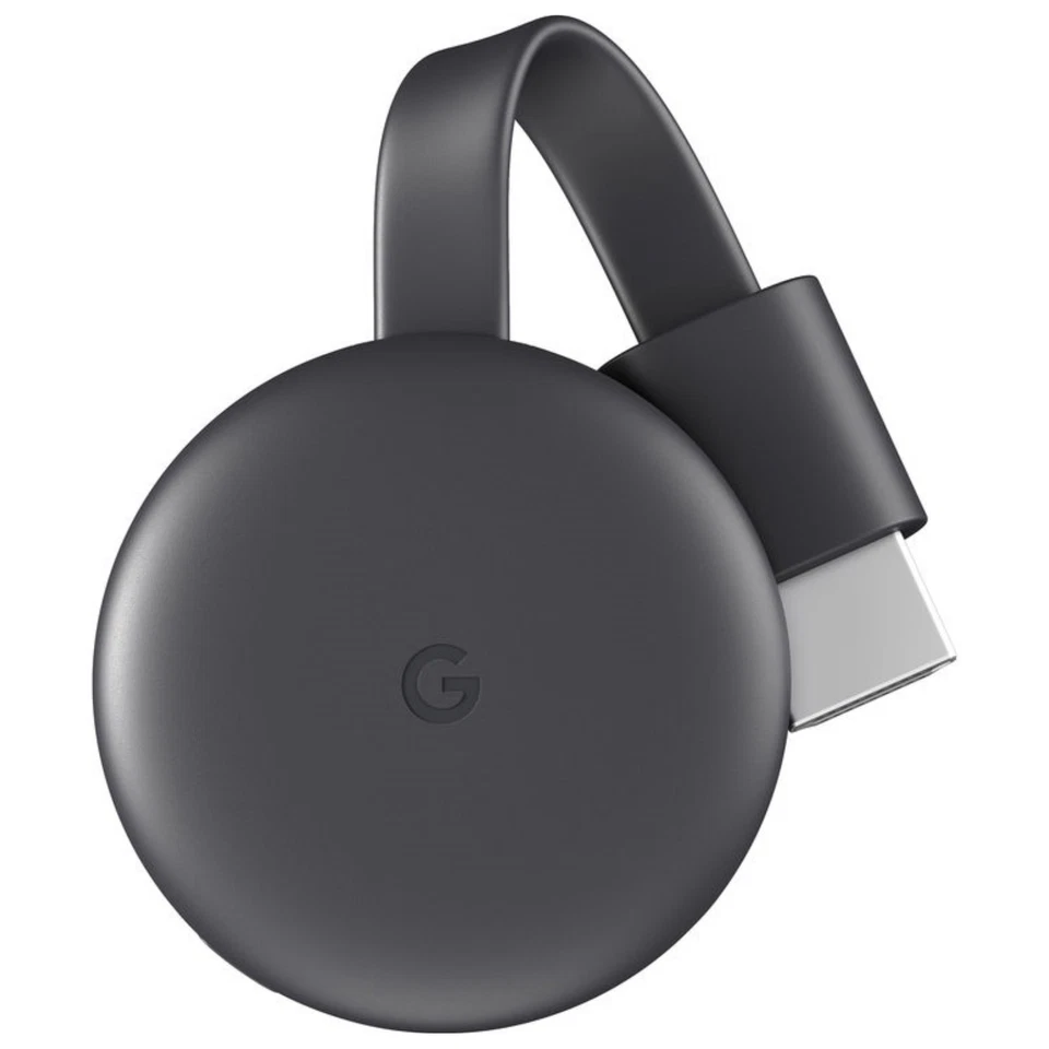 Google Chromecast 3 Digital HDMI Media Video Streamer 2018 Charcoal GA00439-US - Image 2 of 4