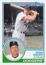 2021 TOPPS ARCHIVES (#166) - DUKE SNIDER