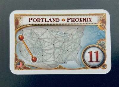 Ticket To Ride | Portland - Phoenix Destination Ticket Card