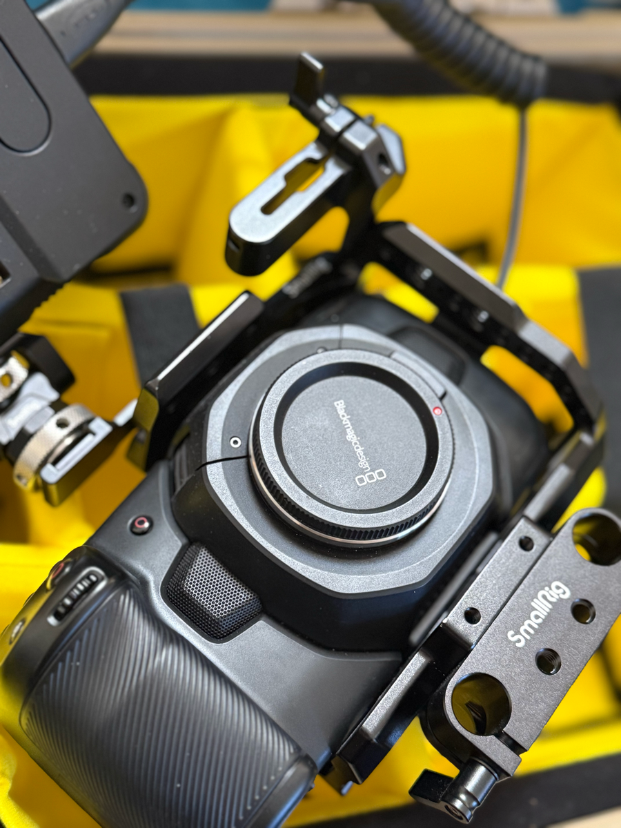 BMPCC4K *FULL RIG* Kit – EF Mount, PELICAN 1510, ATOMOS SHINOBI