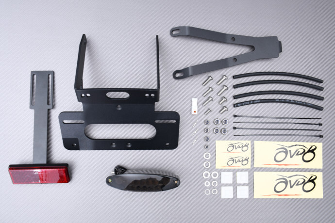 Support de plaque KTM SMC-R 690 idéal pour les sorties de weekend et pistes