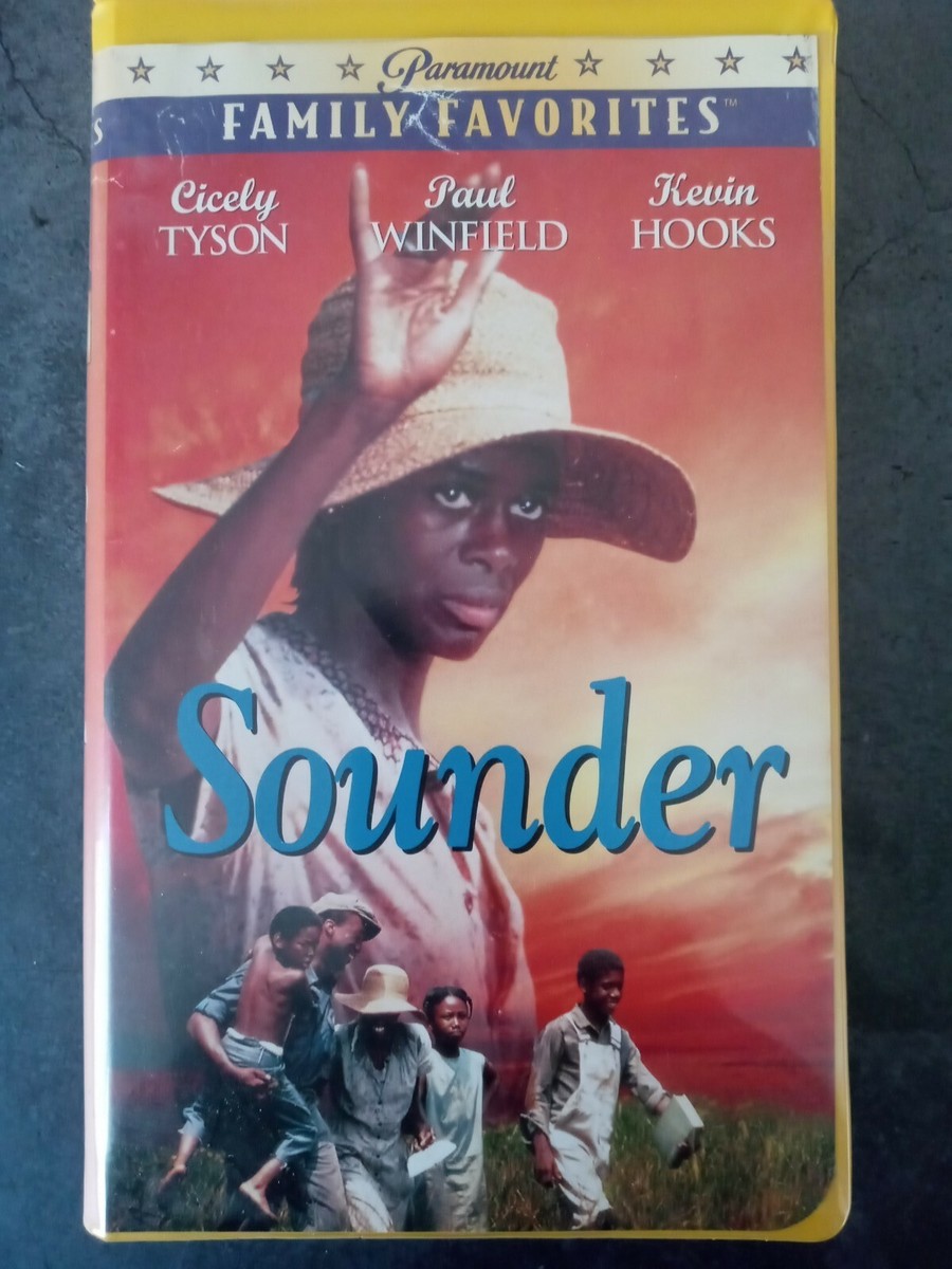 Sounder * VHS Paramount Family Favorites Cicely Tyson Yellow