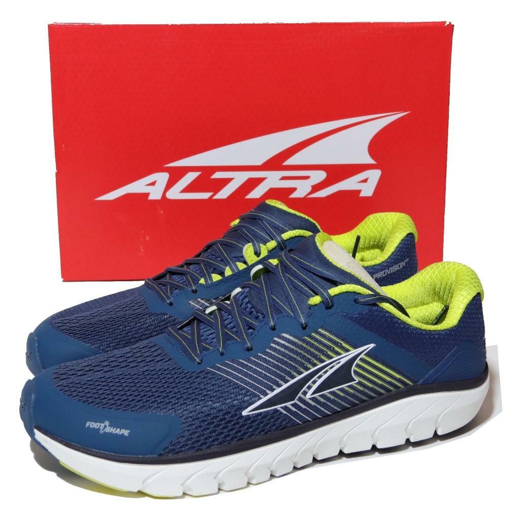 NEW Altra Provision Road Running Shoes Blue Lime Green