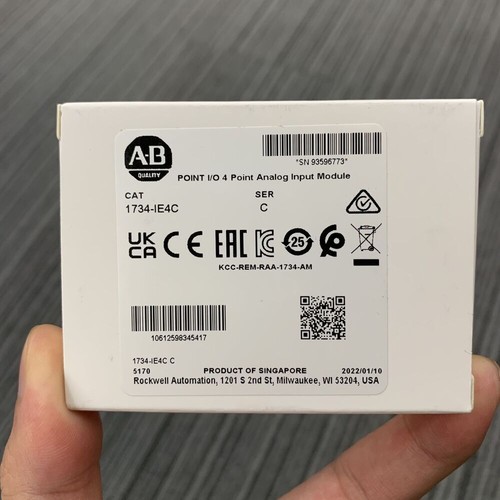 Allen-Bradley POINT I/O 4 Point Analog Input Module AB 1734-IE4C Sealed ...