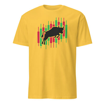 Crypto bullish candlestick Chart Crypto Bitcoin Trading Unisex T-Shirt