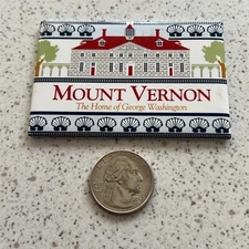 Mount Vernon Home Of George Washington Travel Souvenir Refrigerator Magnet 46196