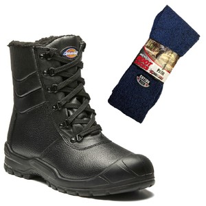 mens fur lined work boots