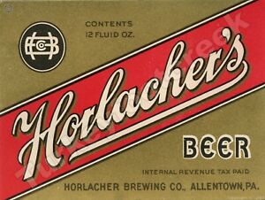 HOOSIER BEER LABEL 9" x 12" METAL SIGN HOOSIER BEER LABEL 9" x 12" METAL SIGN