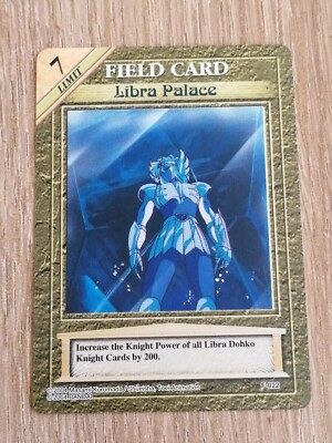 Knights of the Zodiac TCG Master of Sanctuary, Feldkarte F-022