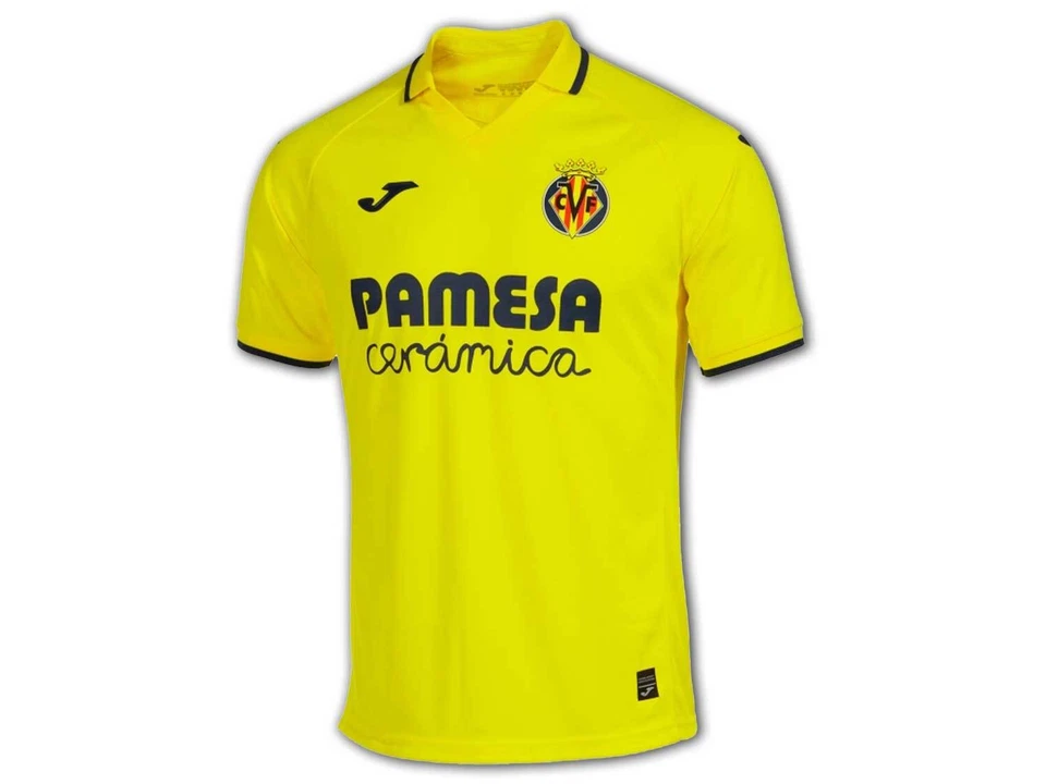 FC Villareal Camiseta Amarillo 22 23 Joma CFV Casa Camisa Fan Jersey M L XL XXL - Imagen 3 de 4
