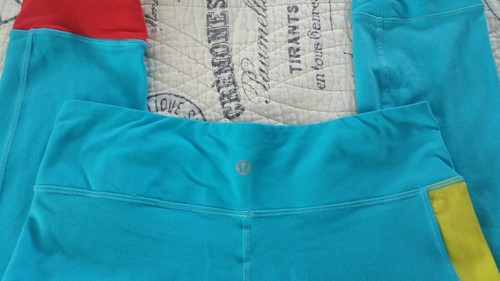 PANTALONE YOGA LULULEMON USATO IN OTTIME CONDIZIONI TAGLIA 6 Blu - Foto 6 di 6