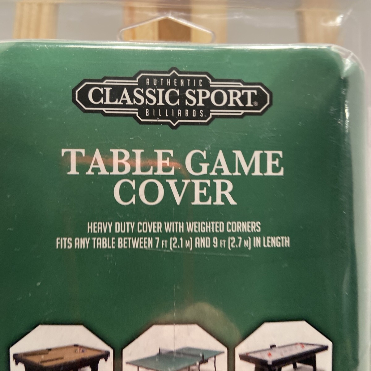 Housse De Protection Pour Table De Billard EastPoint Sports - Vinyle Robuste - 3x1.8m - Coins Lestés