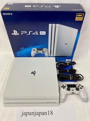 Sony PlayStation 4 PS4 CUH-7200B White Game Console Box Region 