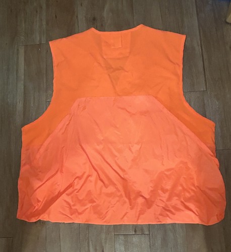 Game Winner Hunting Shooting Vest Blaze Orange Mens XL/2XL 22123 HI-VIS - Picture 6 of 6