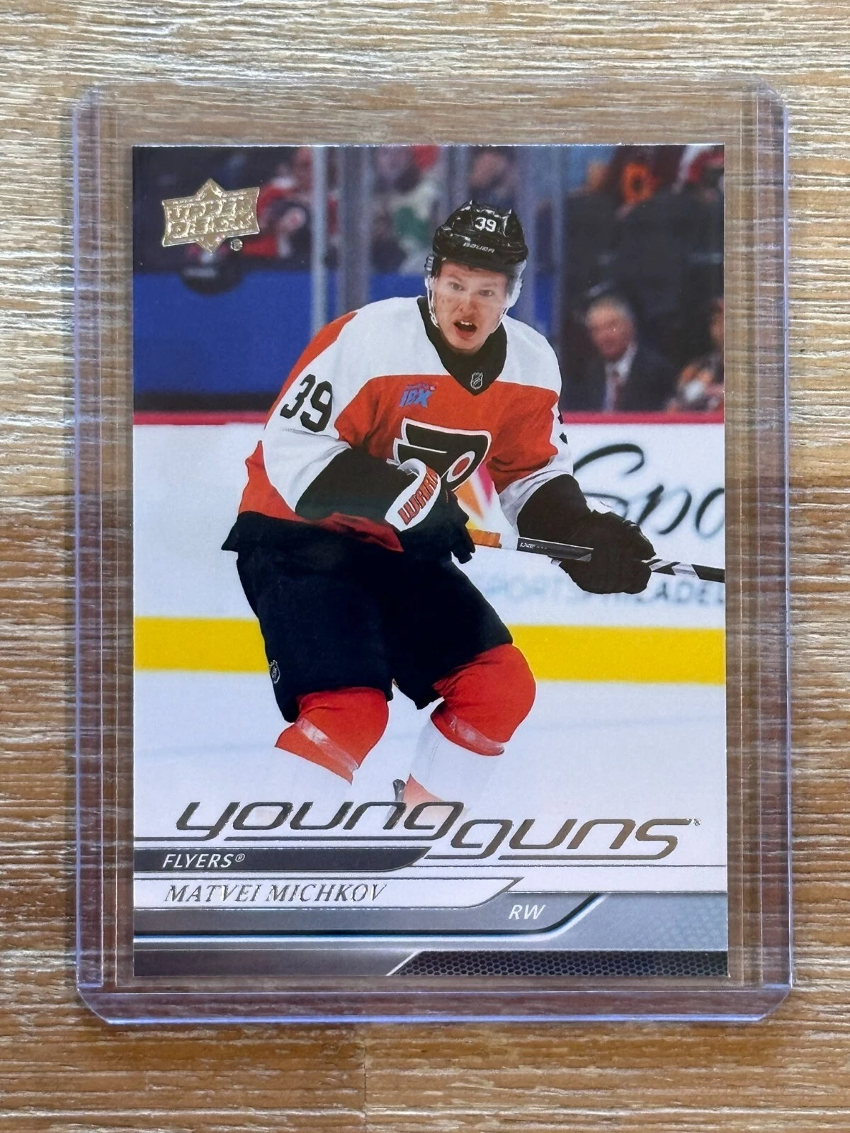 MATVEI MICHKOV Flyers 2024-25 Upper Deck Series Two YOUNG GUNS 492
