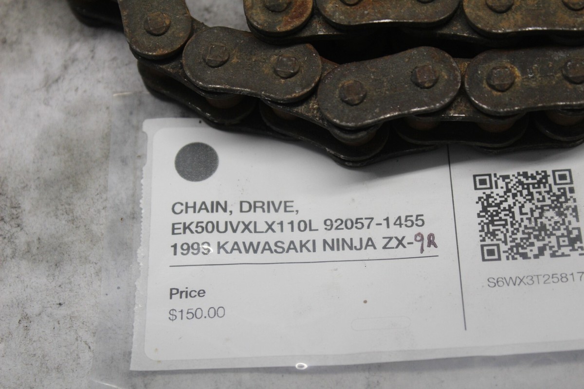 CHAIN, DRIVE, EK50UVXLX110L 92057-1455 1999 KAWASAKI NINJA ZX-9R