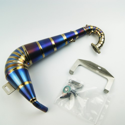 Titanium Exhaust Pipe for HPI Rovan Kingmotor Baja 5B SS - Picture 7 of 8