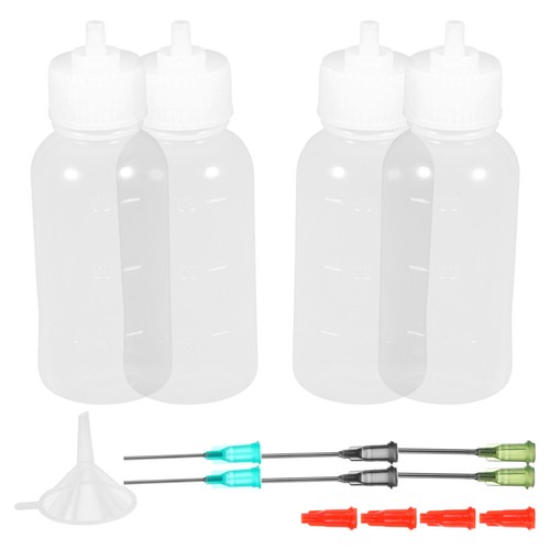 Pigment Bottle Set Glue Applicator Bottles Needle Oiler with Fine Tip - Picture 7 of 12