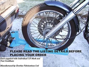 towing a trike behind a car