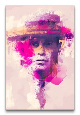 60x90cm Boardwalk Empire Steve Buscemi Porträt Abstrakt Kunst Kultserie