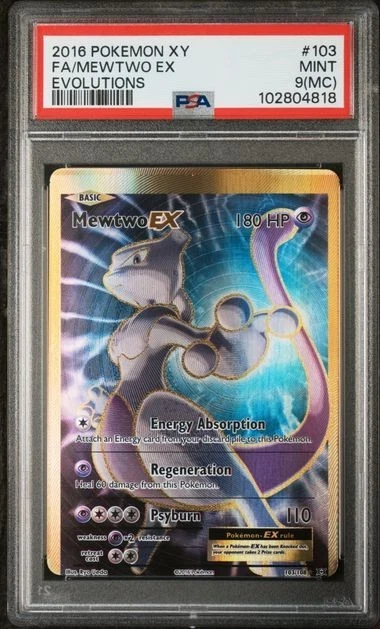 Pokémon TCG Evolutions Collectible Individual Card Games Miscut