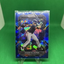2023 Panini Prizm - Chase Delauter #98 Blue Ice Prizm (RC)