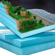 Professional Quality Blue Foam Board for Accurate Landscape Construction