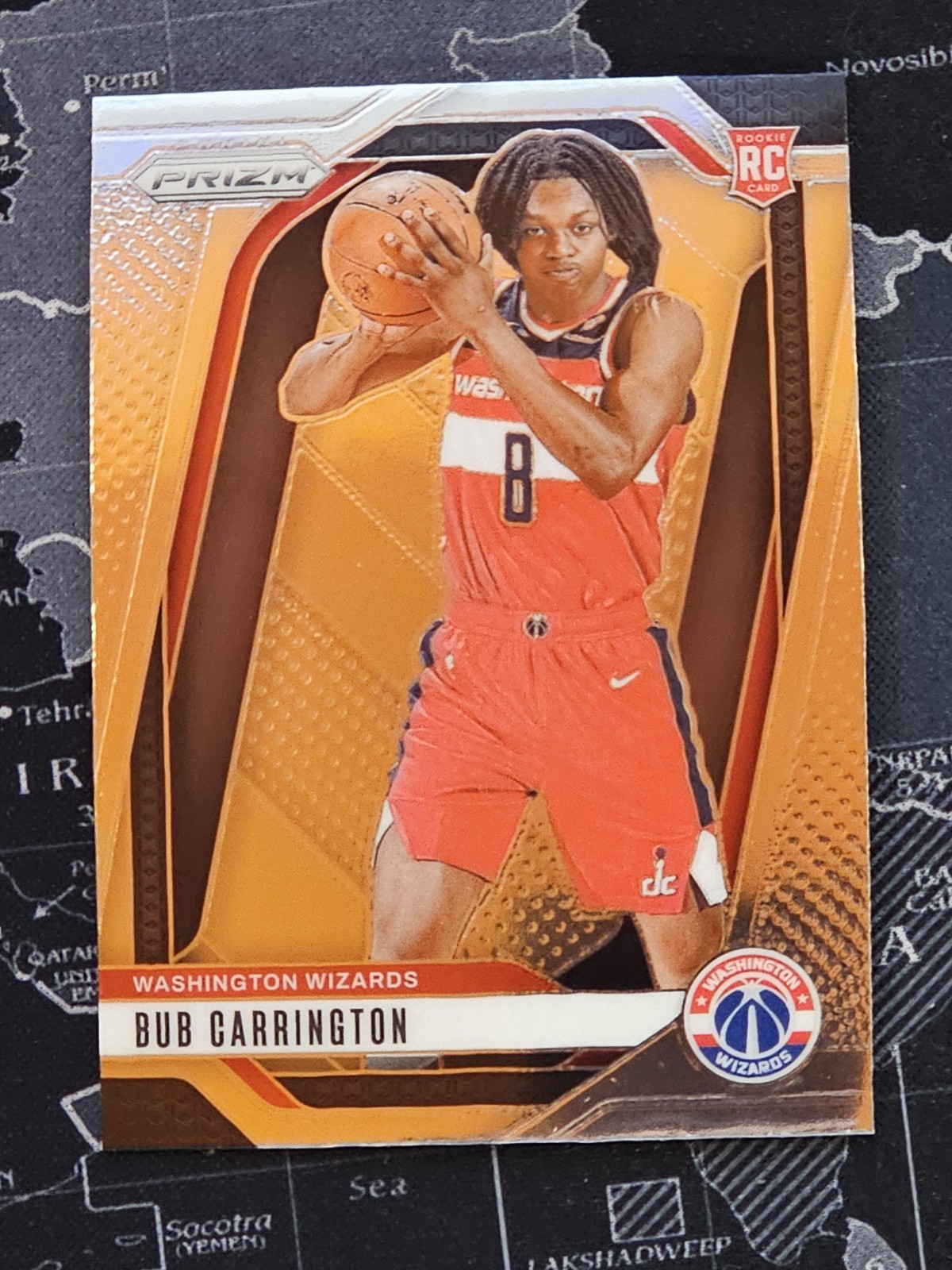 2024-25 Panini Prizm - Bub Carrington #244 (RC)