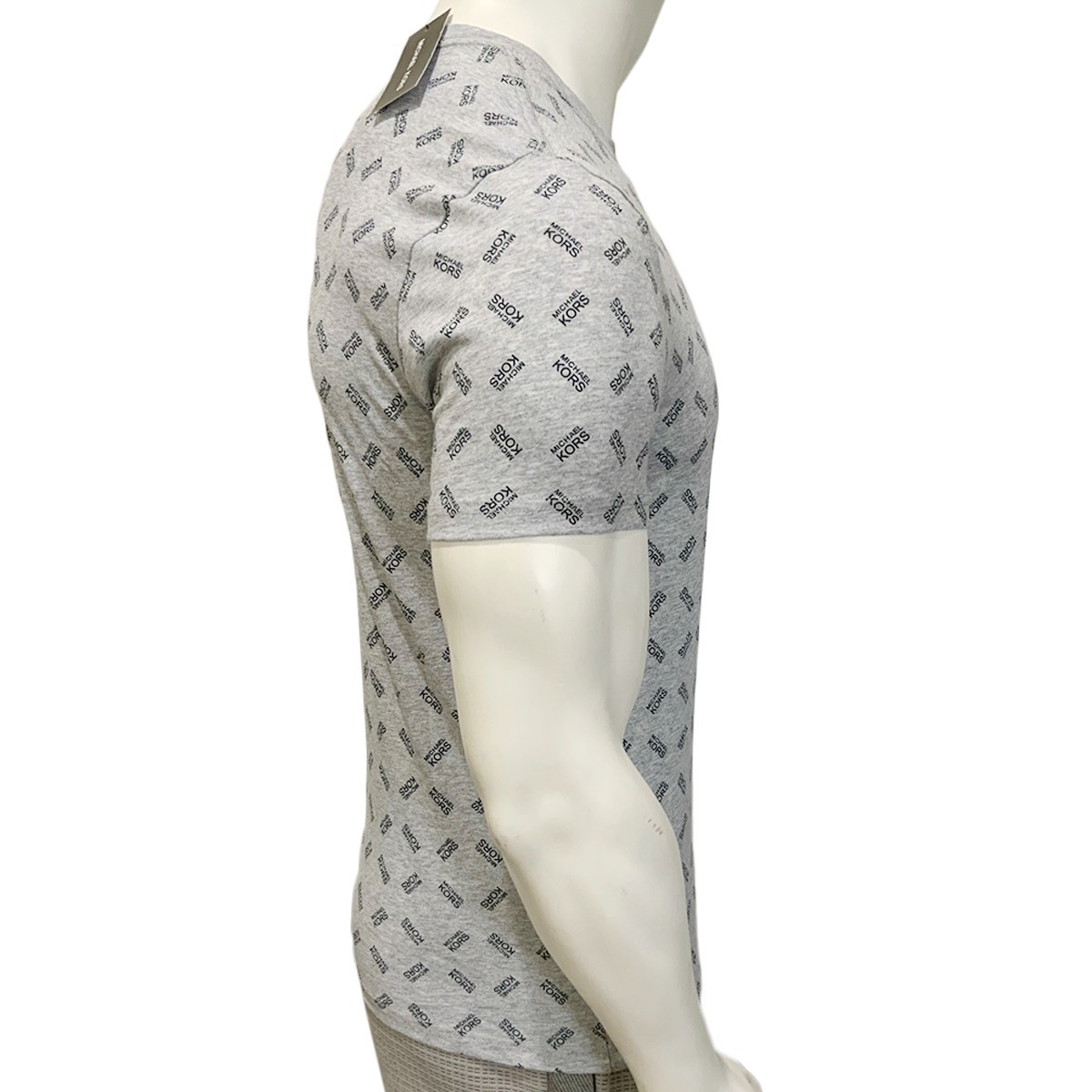 NWT MICHAEL KORS MSRP $56.99 MENS GRAY CREW NECK SHORT SLEEVE T-SHIRT SIZE S M L thumbnail 3