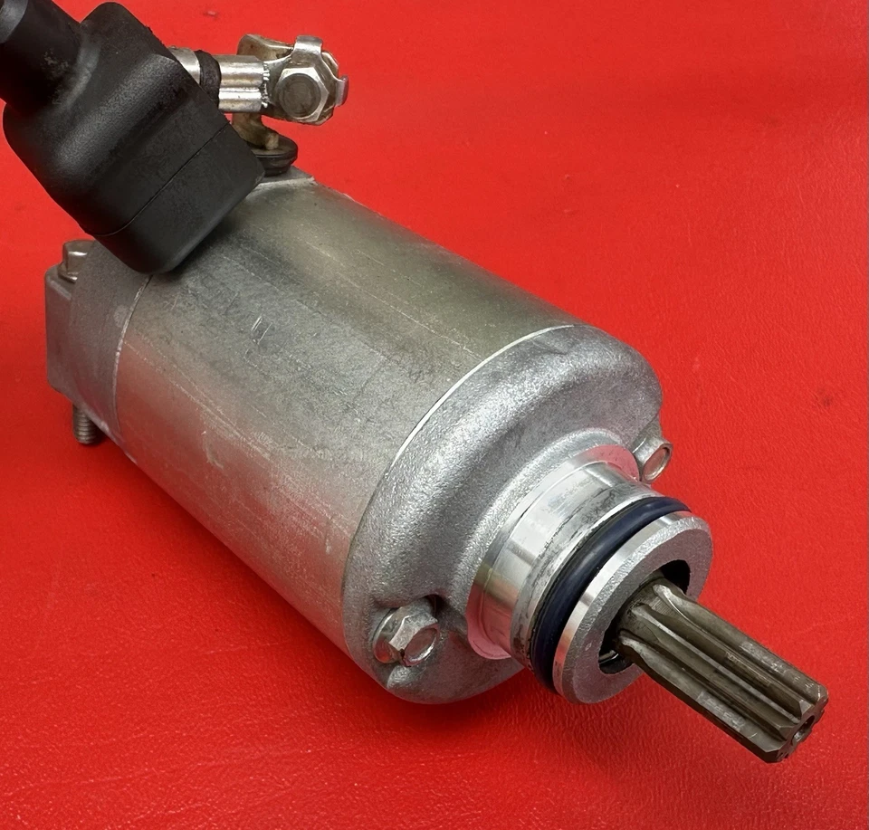 09 10 11 12 2009 2012 Kawasaki Ninja Zx6r Zx6 OEM motor arranque motor Foto 2 de 4