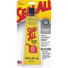 Seal-All 2 Oz. Clear Contact Adhesive 380100 Pack of 6 Seal-All 380100