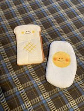 Egg  Toast Pencil Pouches