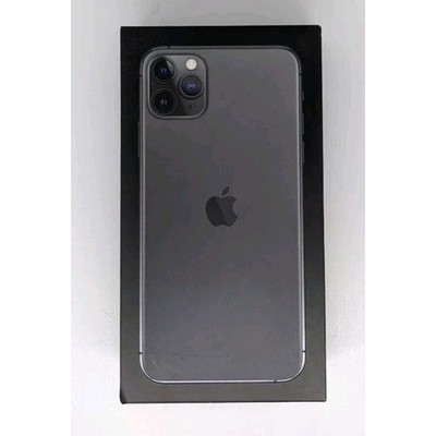 Apple iPhone 11 Pro Max Space Gray 256gb Box Only With OEM Ear Buds.