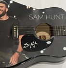 SAM HUNT SIGNED CUSTOM ACOUSTIC GUITAR AUTOGRAPHED JSA COA — photo 2