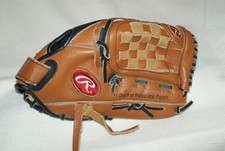 Rawlings 12" Brown Baseball Glove -RHT -'Derek Jeter' Mod PL120- Used/VG  1CPP 